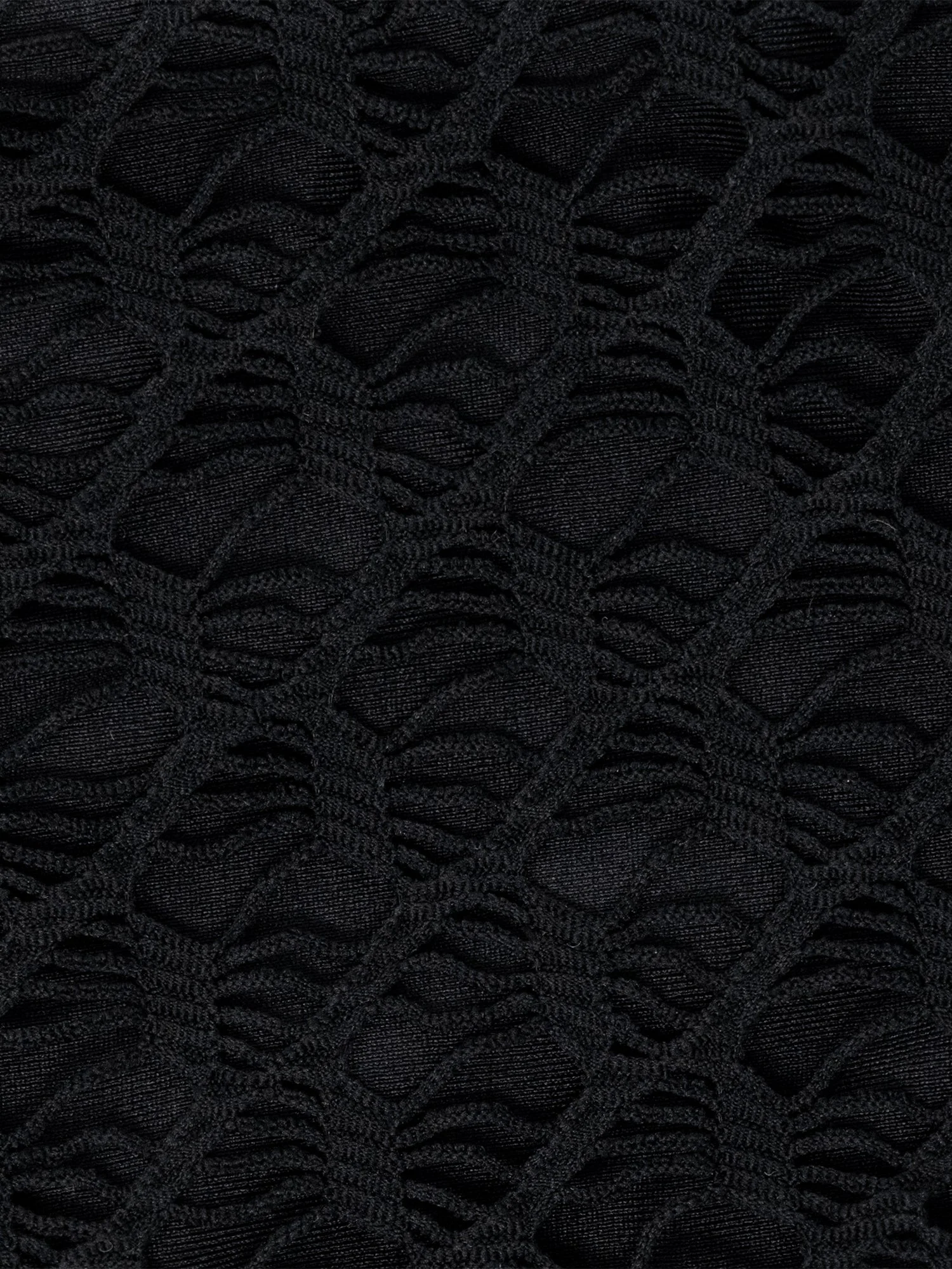 Black Overlay Fixed Tri Top - Image 4