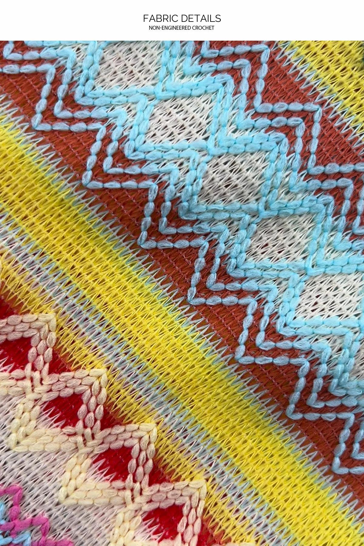 High Noon Heat Multicolor Triangle Top - Image 4